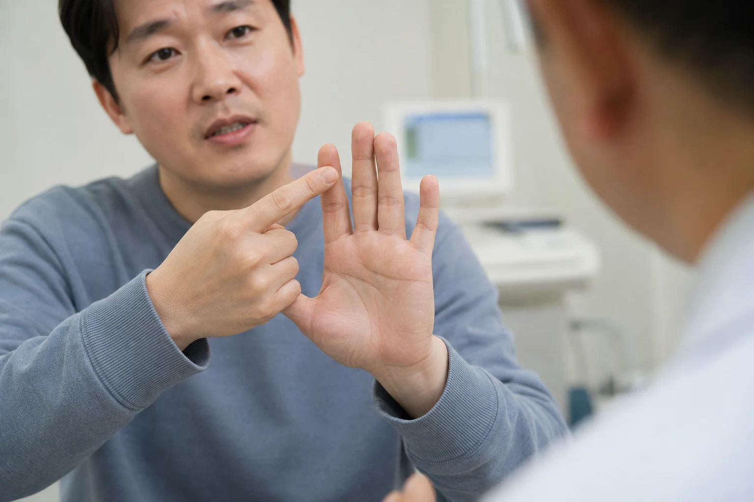 교통사고 후유증 손발 저림 증상 관찰 관련 이미지